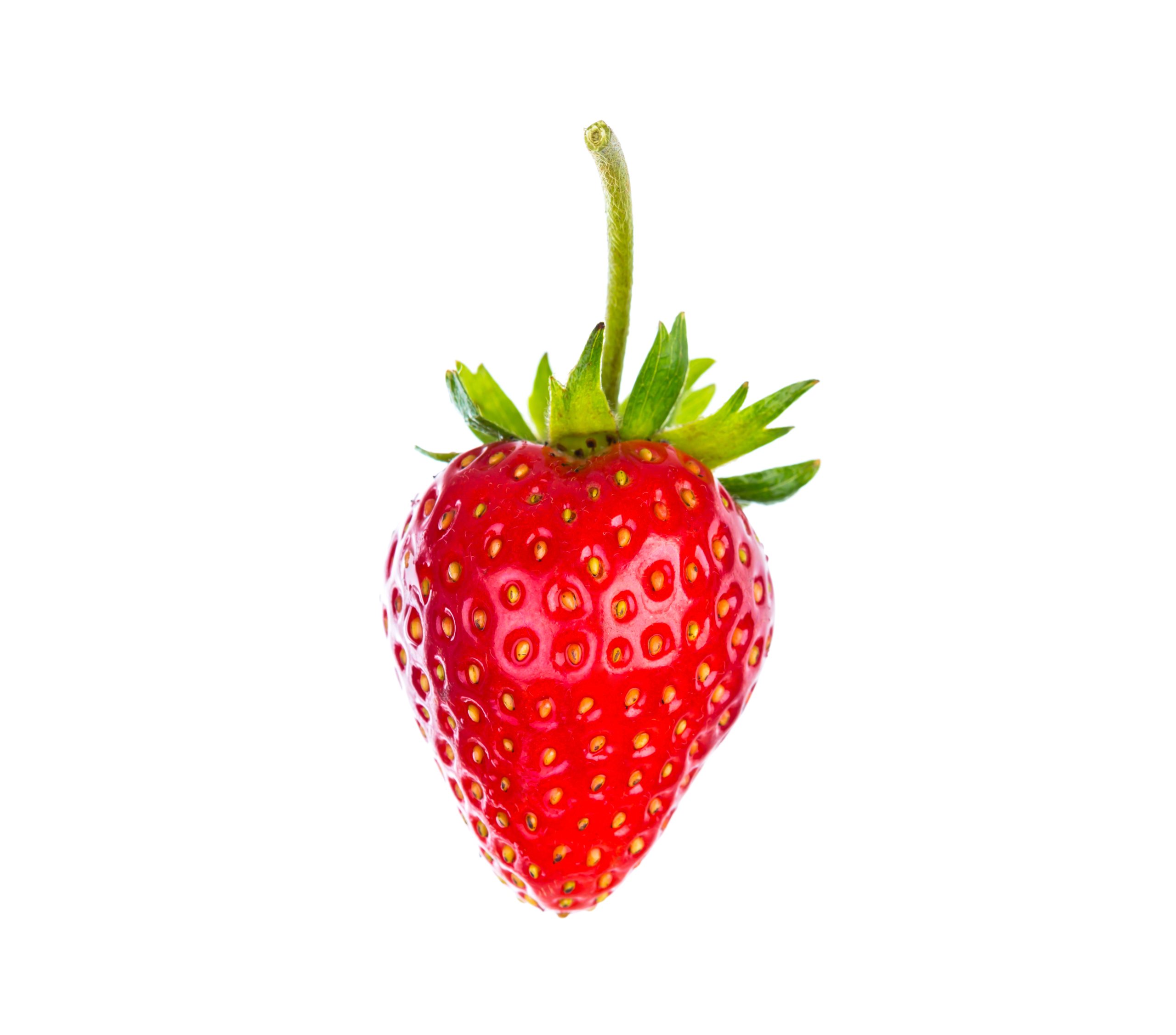 Strawberry isolated on white background